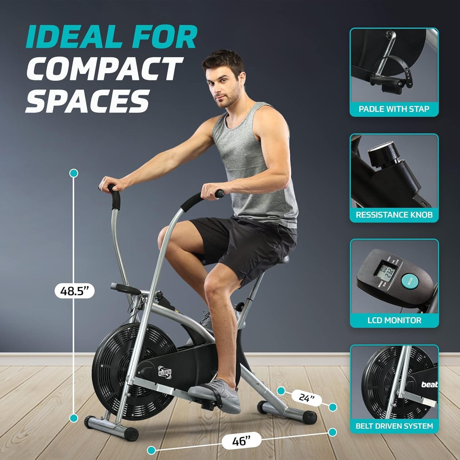 Air Bike Trainer